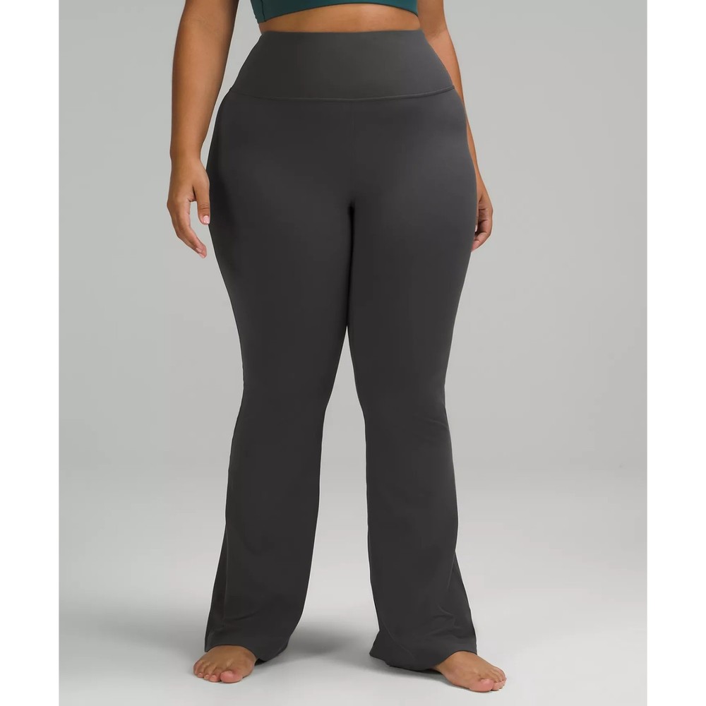 Lululemon Groove Super-High-Rise Flared Pant Nulu Black 6